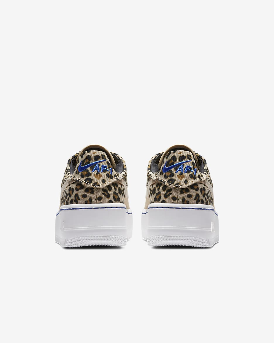 Cheetah nike air force ones best sale